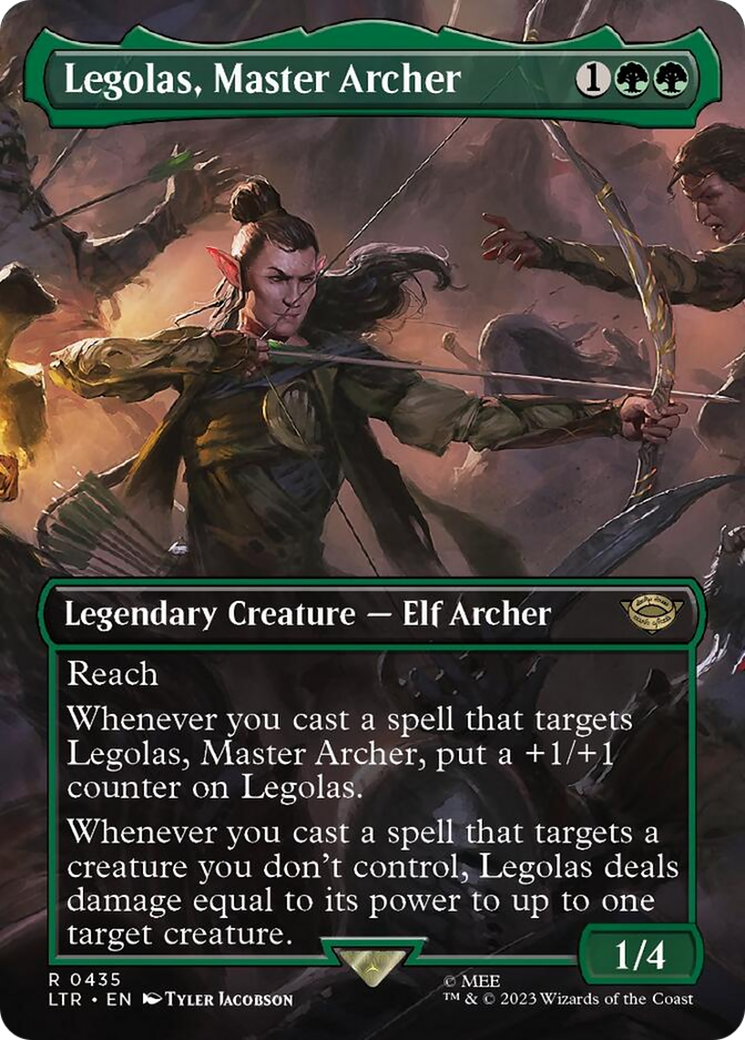 Legolas, Master Archer (Borderless Alternate Art) [The Lord of the Rings: Tales of Middle-Earth] | GrognardGamesBatavia