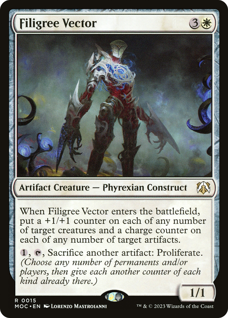 Filigree Vector [March of the Machine Commander] | GrognardGamesBatavia