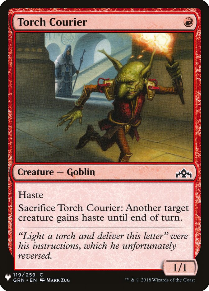 Torch Courier [Mystery Booster] | GrognardGamesBatavia