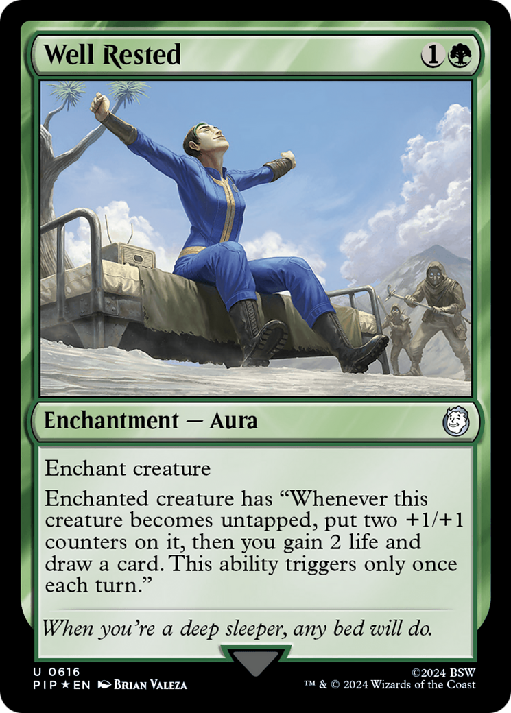 Well Rested (Surge Foil) [Fallout] | GrognardGamesBatavia