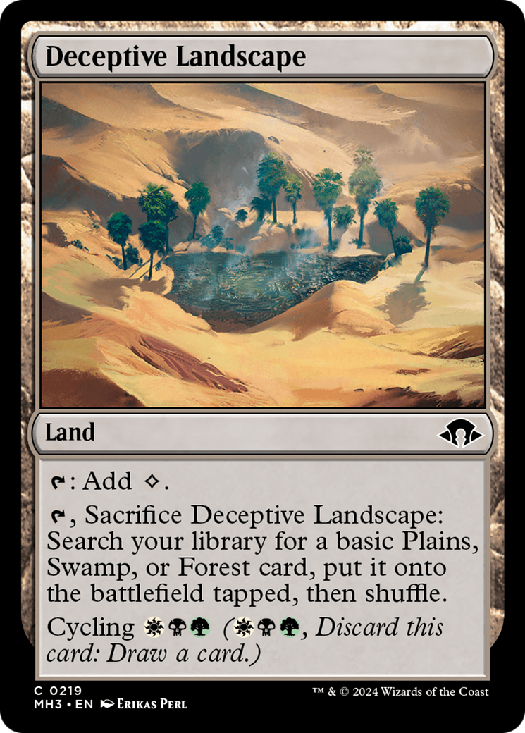 Deceptive Landscape [Modern Horizons 3] | GrognardGamesBatavia