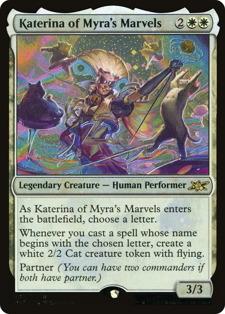 Katerina of Myra's Marvels (Galaxy Foil) [Unfinity] | GrognardGamesBatavia