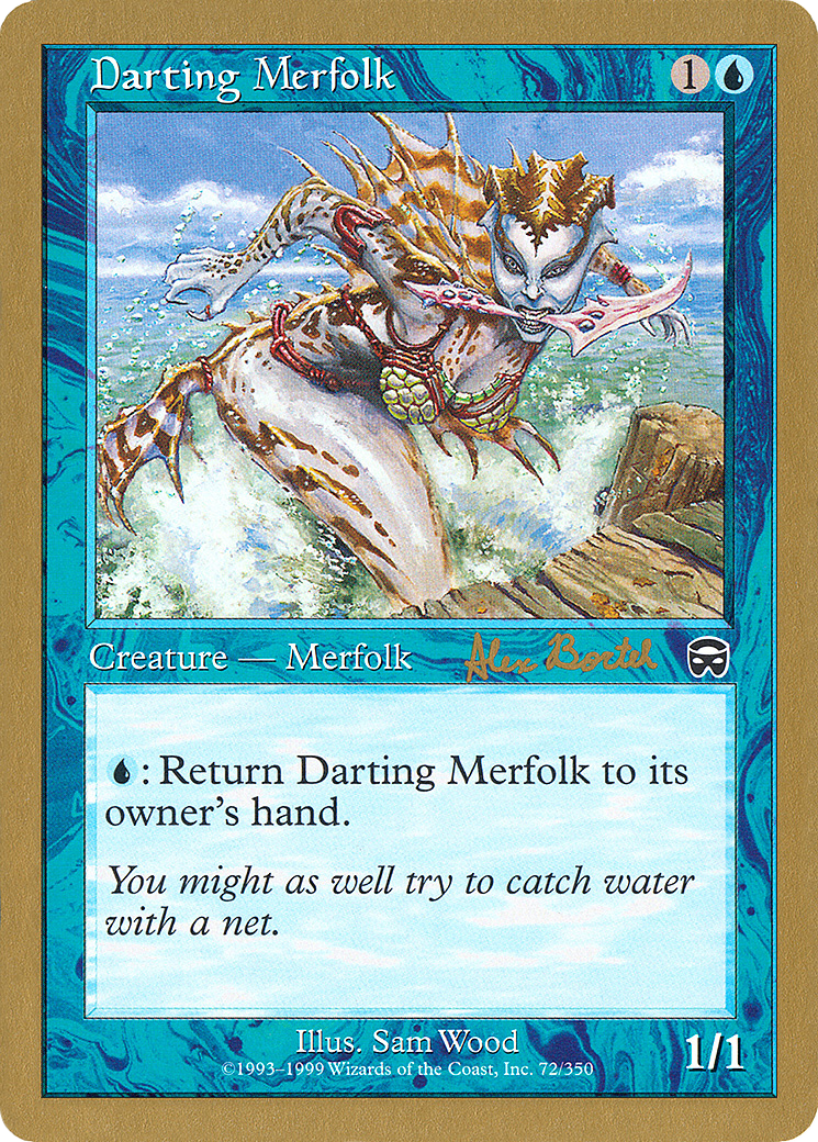Darting Merfolk (Alex Borteh) [World Championship Decks 2001] | GrognardGamesBatavia