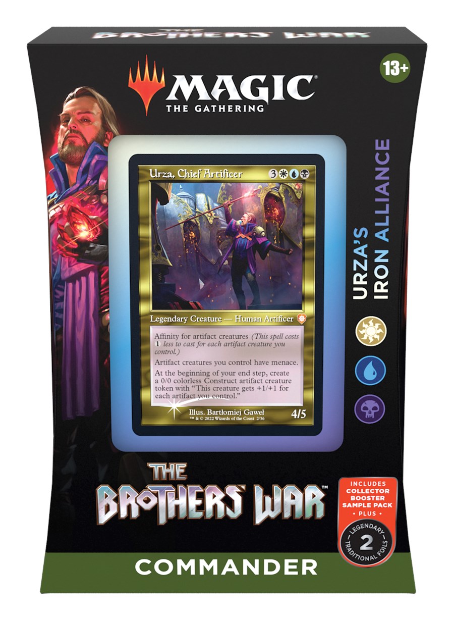 The Brothers' War - Commander Deck (Urza's Iron Alliance) | GrognardGamesBatavia