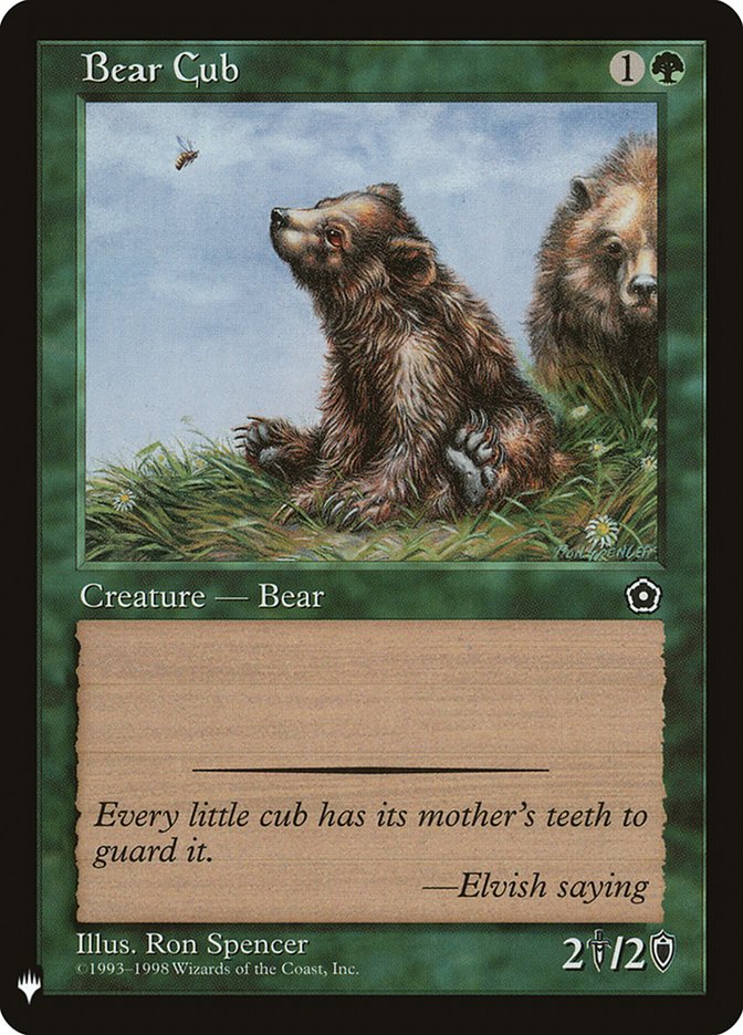 Bear Cub [Mystery Booster] | GrognardGamesBatavia