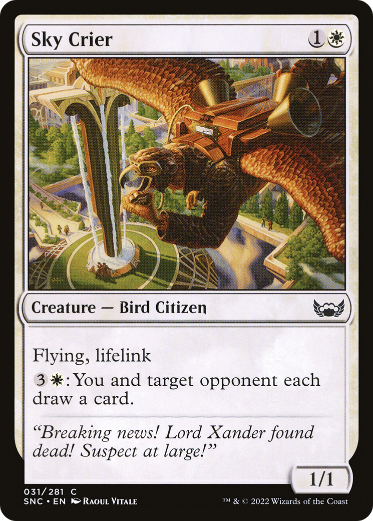Sky Crier [Streets of New Capenna] | GrognardGamesBatavia