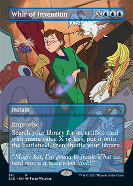 Whir of Invention (Borderless) [Secret Lair Drop Series] | GrognardGamesBatavia