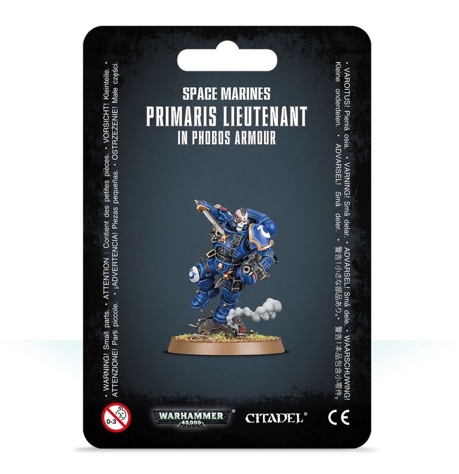 Space Marines Primaris Lieutenant in Reiver Armour | GrognardGamesBatavia