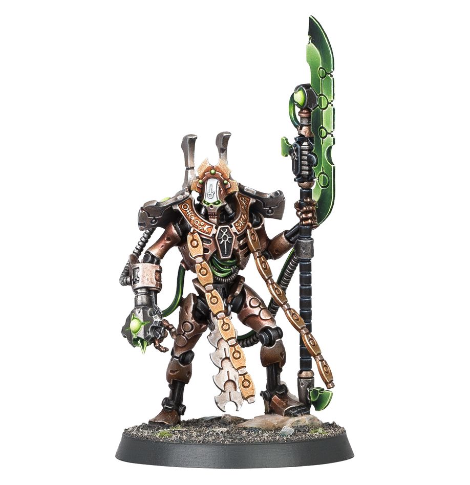 Necrons Overlord with Tachyon Arrow | GrognardGamesBatavia