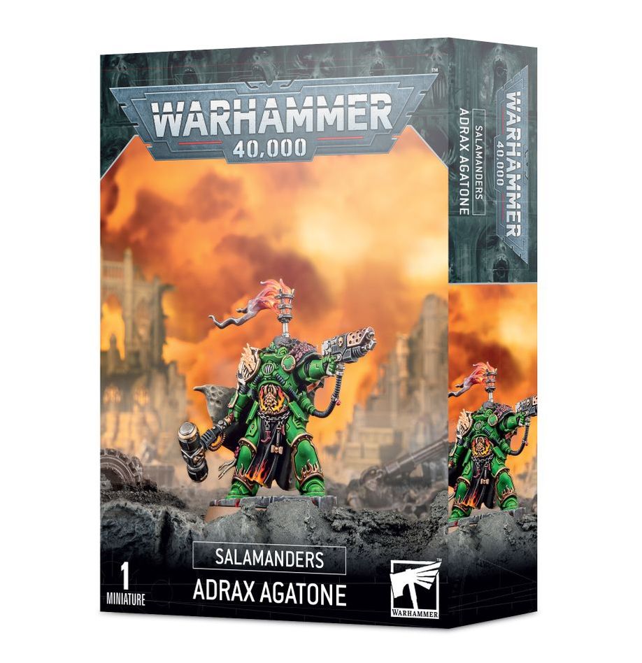 Space Marines Salamanders Adrax Agatone | GrognardGamesBatavia