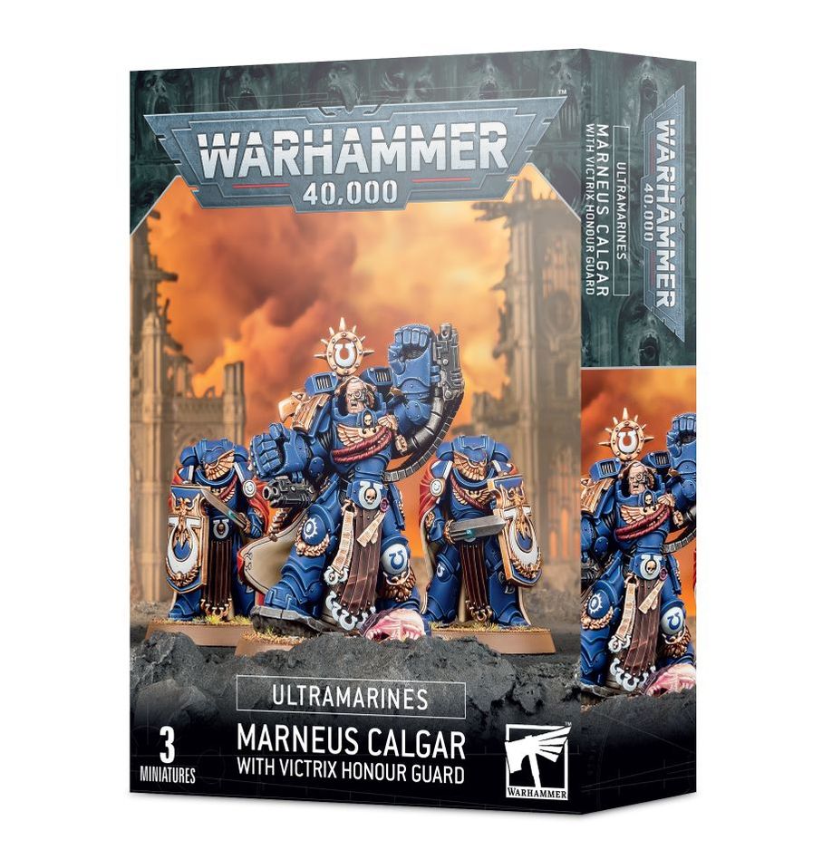 Ultramarines Marneus Calgar With Victrix Honour Guard | GrognardGamesBatavia