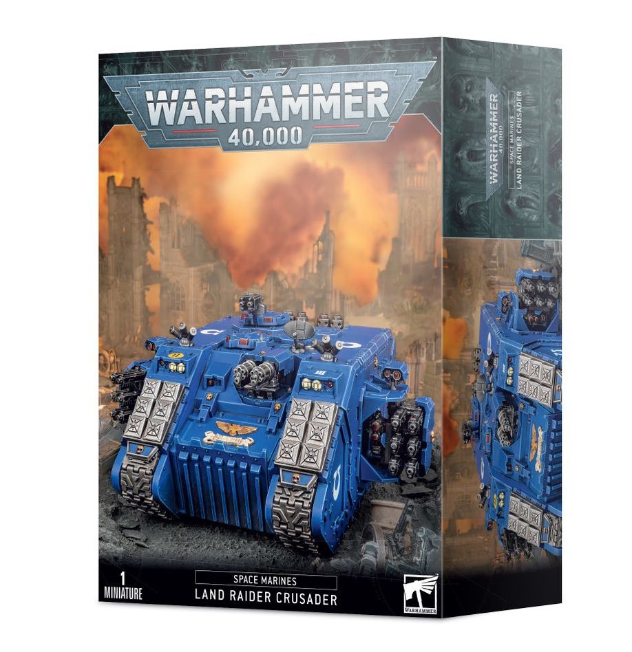 Space Marines Land Raider Crusader / Redeemer | GrognardGamesBatavia