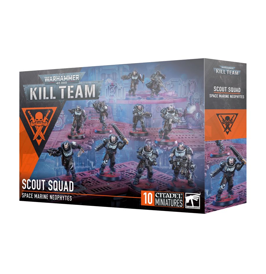 Kill Team: Scout Squad - Space Marine Neophytes (Pre-Order) | GrognardGamesBatavia