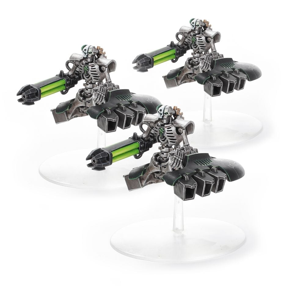 Necrons Lokust Destroyer Squadron (web) | GrognardGamesBatavia