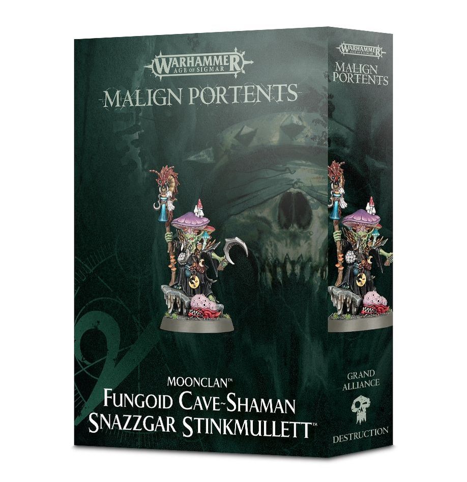 Gloomspite Gitz Fungoid Cave-Shaman Snazzgar Stinkmullet (web) | GrognardGamesBatavia