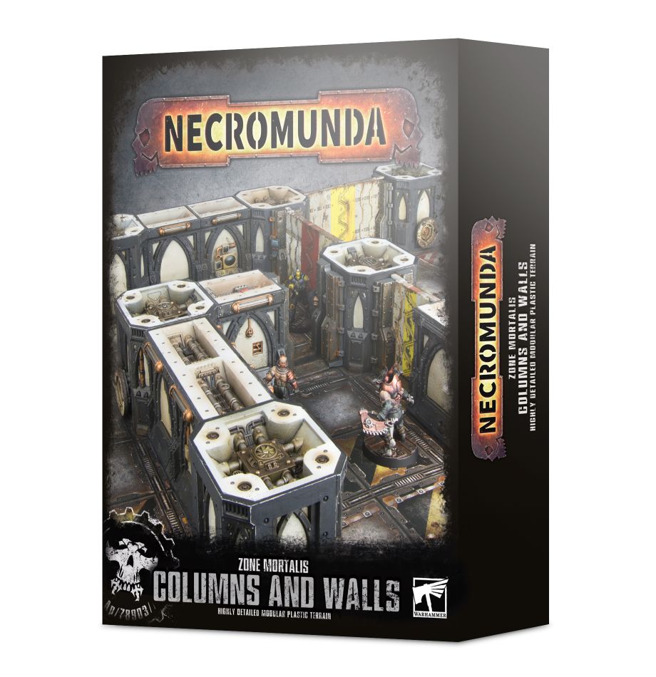 Necromunda: Zone Mortalis Columns and Walls | GrognardGamesBatavia