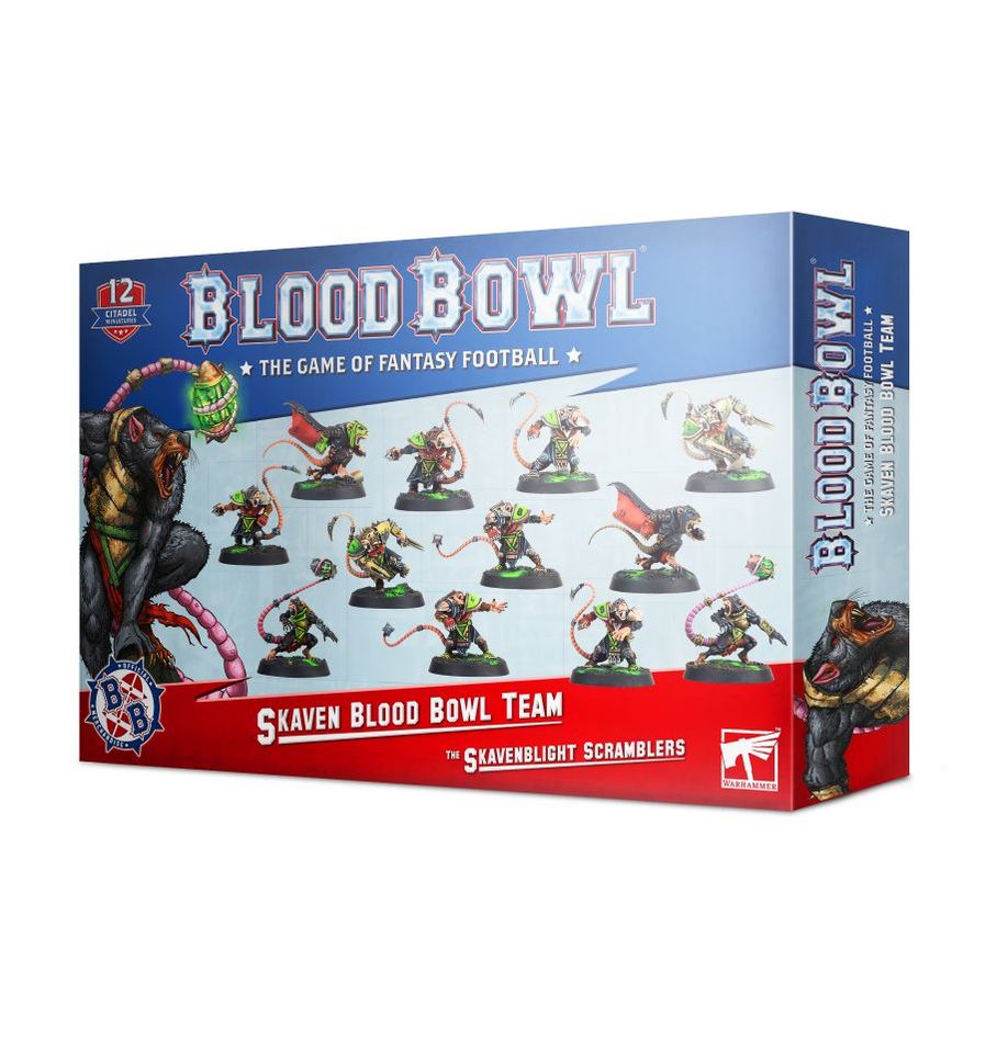 Blood Bowl Skaven Team The Skavenblight Scramblers | GrognardGamesBatavia