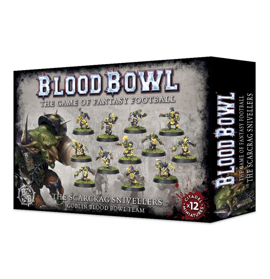 Blood Bowl Goblin Team The Scarcrag Snivellers | GrognardGamesBatavia