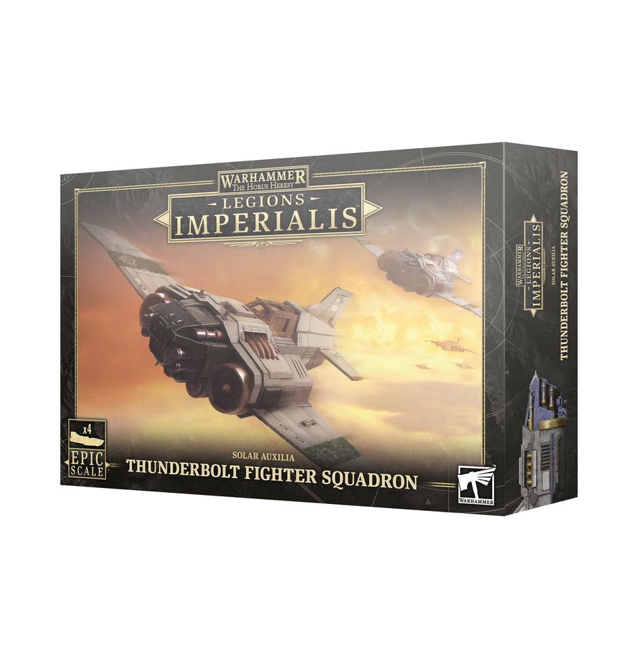 Legions Imperialis: Solar Auxilia Thunderbolt Fighter Squadron | GrognardGamesBatavia