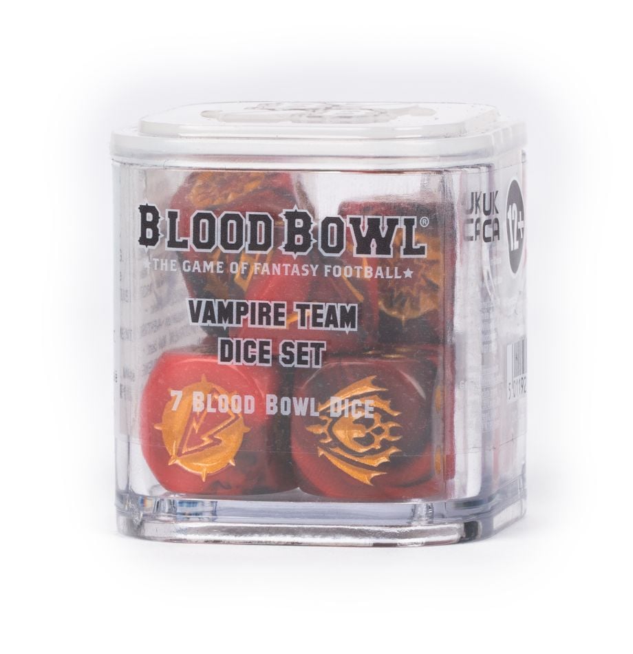 Blood Bowl Vampire Team Dice Set | GrognardGamesBatavia