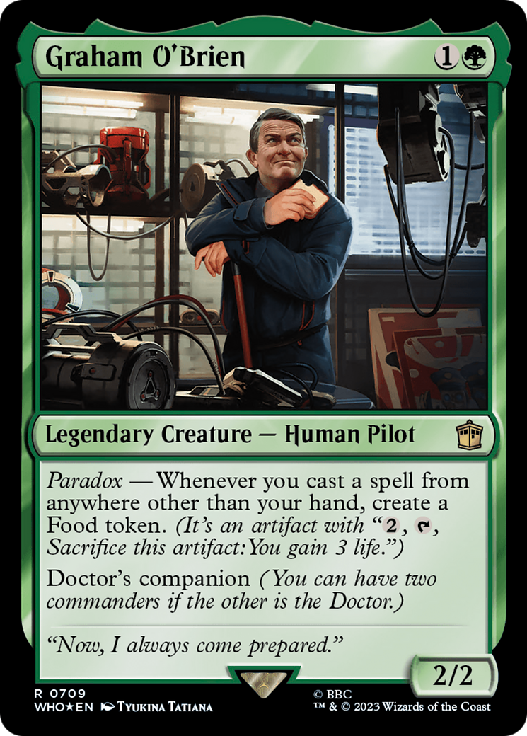 Graham O'Brien (Surge Foil) [Doctor Who] | GrognardGamesBatavia