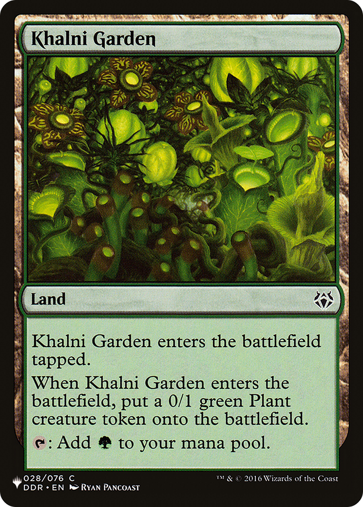 Khalni Garden [The List Reprints] | GrognardGamesBatavia