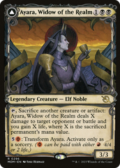 Ayara, Widow of the Realm // Ayara, Furnace Queen (Showcase Planar Booster Fun) [March of the Machine] | GrognardGamesBatavia