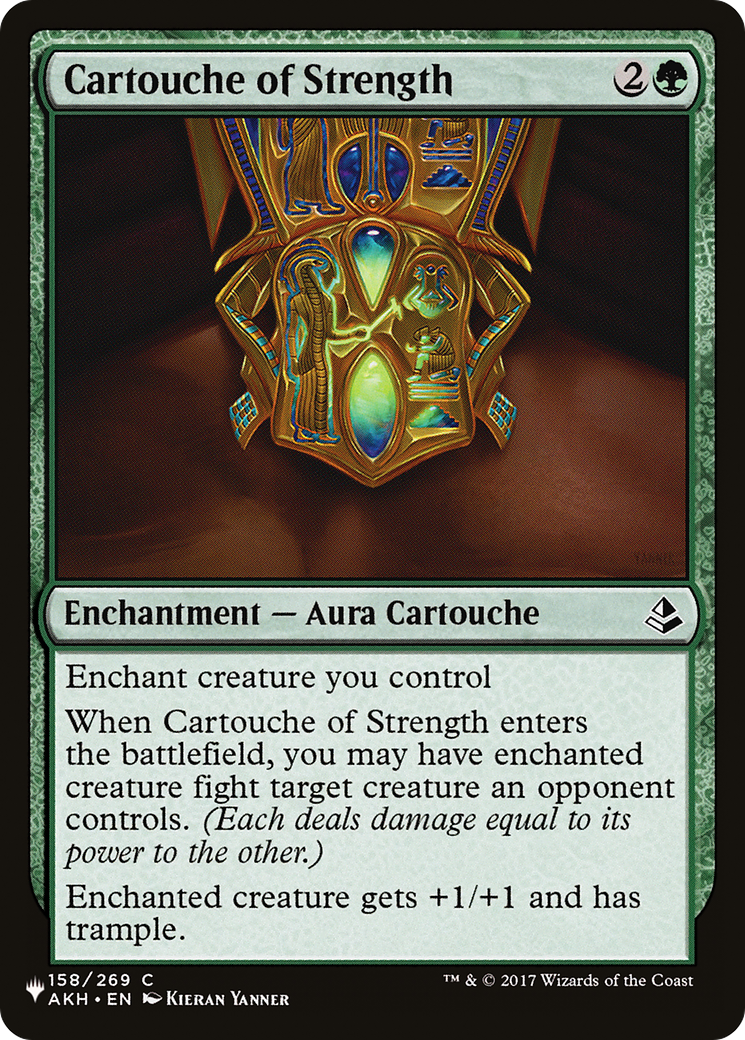 Cartouche of Strength [The List Reprints] | GrognardGamesBatavia