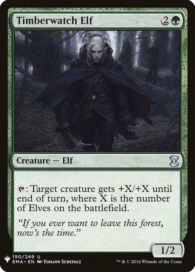 Timberwatch Elf [Mystery Booster] | GrognardGamesBatavia