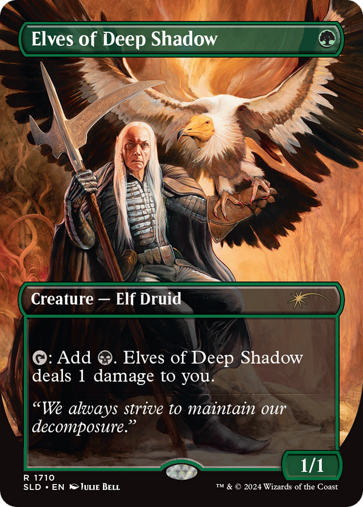 Elves of Deep Shadow (Rainbow Foil) [Secret Lair Drop Series] | GrognardGamesBatavia