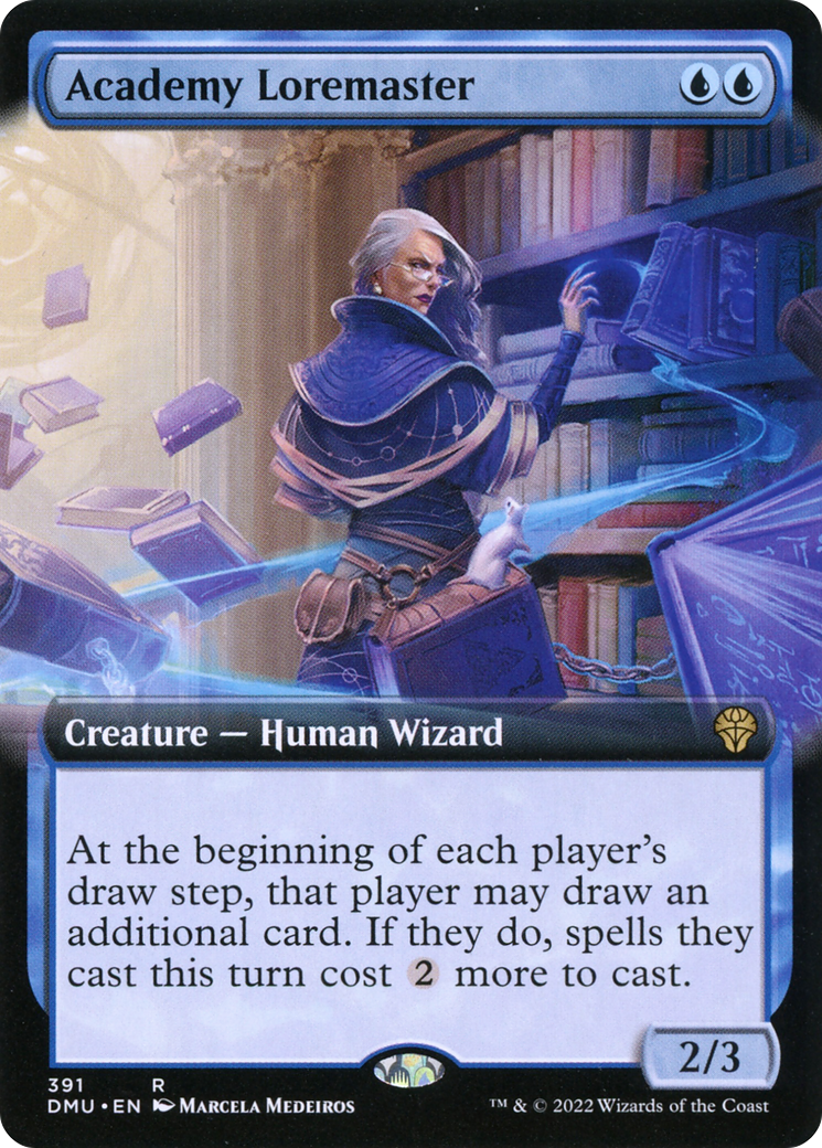 Academy Loremaster (Extended Art) [Dominaria United] | GrognardGamesBatavia