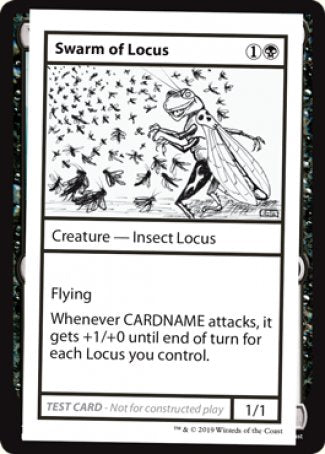 Swarm of Locus (2021 Edition) [Mystery Booster Playtest Cards] | GrognardGamesBatavia