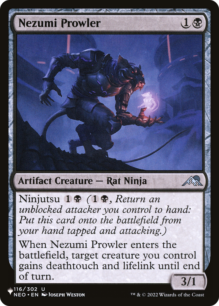 Nezumi Prowler [The List Reprints] | GrognardGamesBatavia