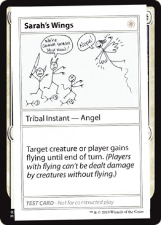 Sarah's Wings (2021 Edition) [Mystery Booster Playtest Cards] | GrognardGamesBatavia