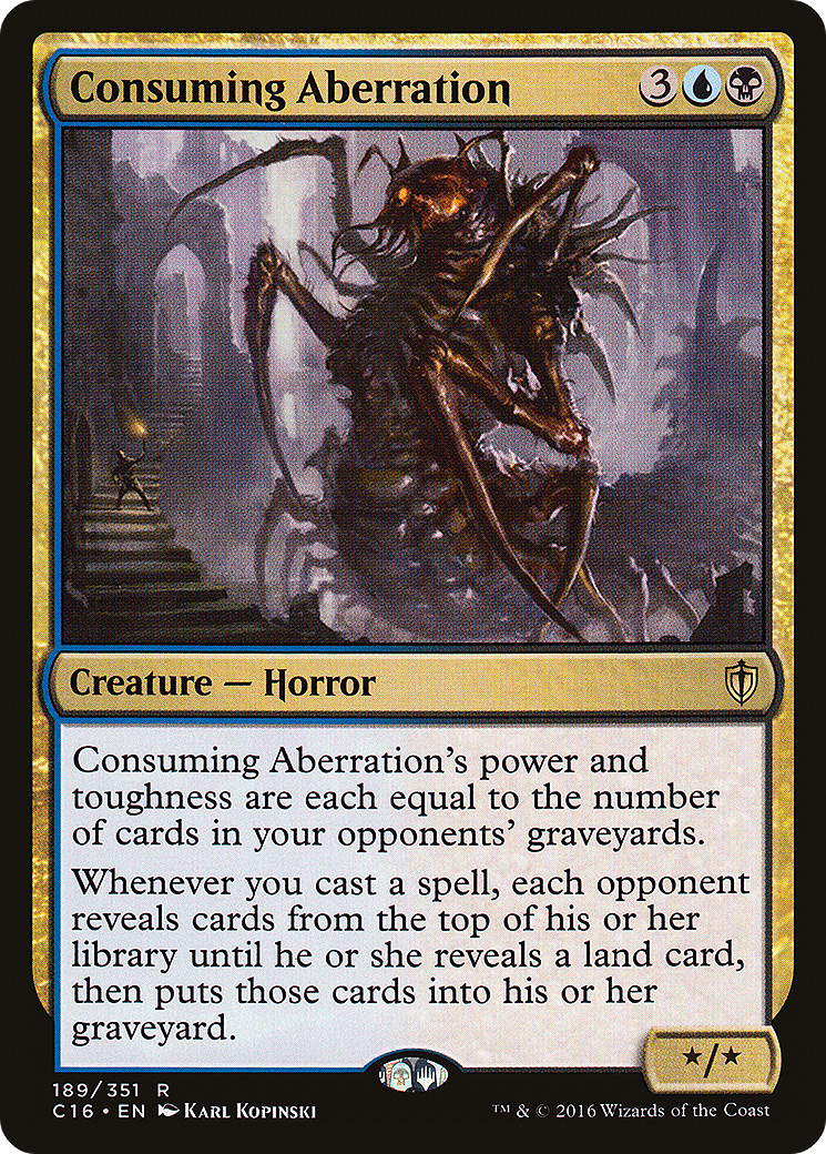 Consuming Aberration [Commander 2016] | GrognardGamesBatavia