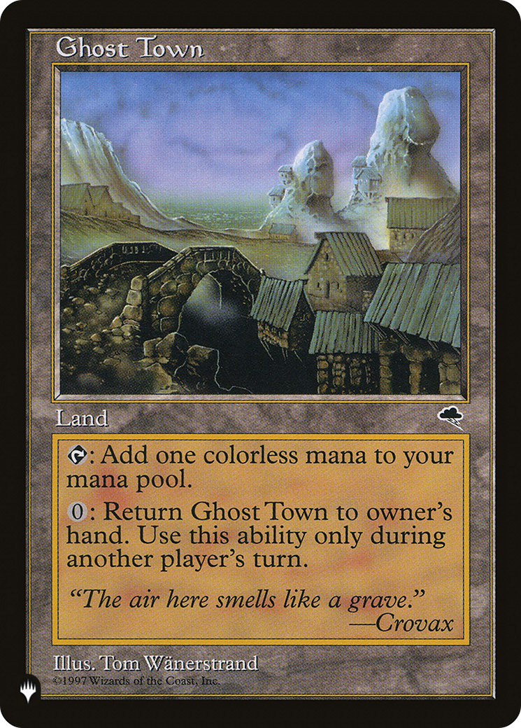 Ghost Town [The List Reprints] | GrognardGamesBatavia