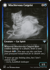 Mischievous Catgeist // Catlike Curiosity [Innistrad: Double Feature] | GrognardGamesBatavia