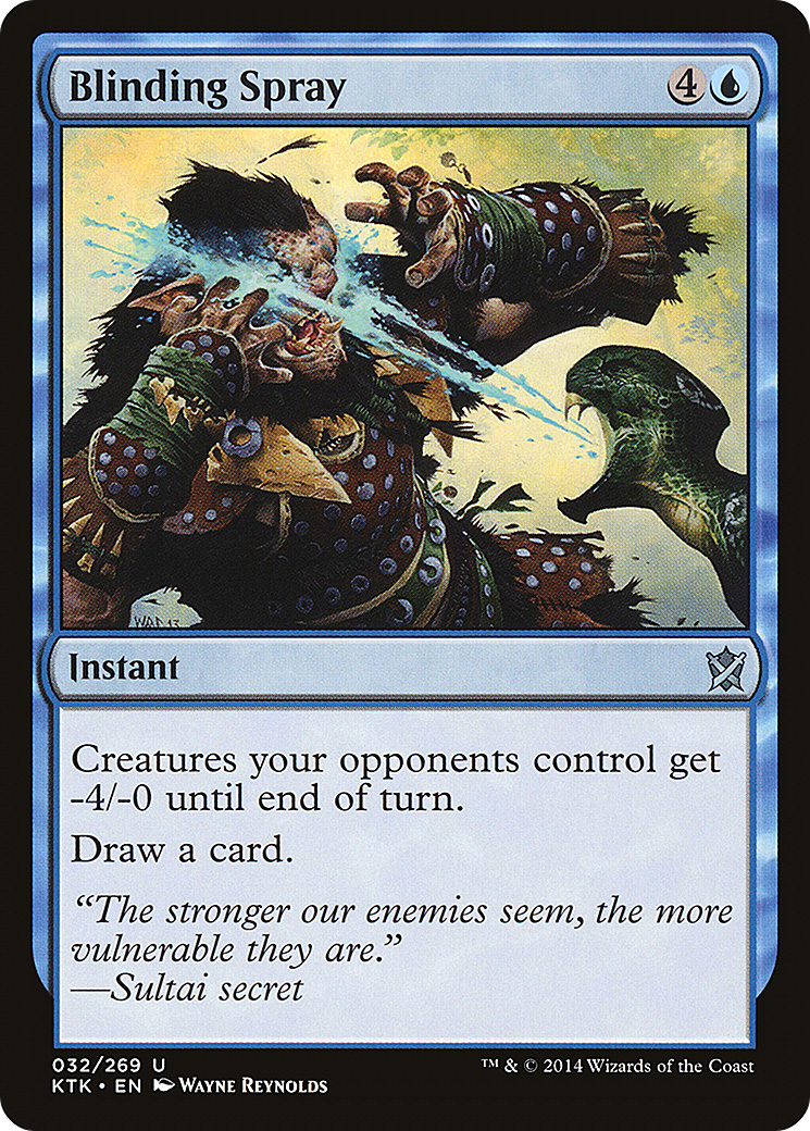Blinding Spray [Khans of Tarkir] | GrognardGamesBatavia