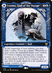 Cosima, God of the Voyage // The Omenkeel (Showcase) [Kaldheim] | GrognardGamesBatavia