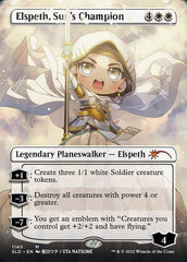 Elspeth, Sun's Champion (Borderless) (1140) [Secret Lair Drop Series] | GrognardGamesBatavia