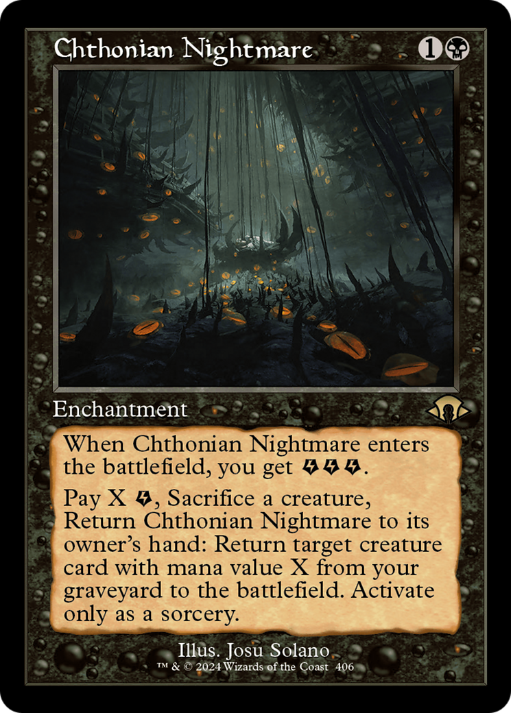 Chthonian Nightmare (Retro) [Modern Horizons 3] | GrognardGamesBatavia