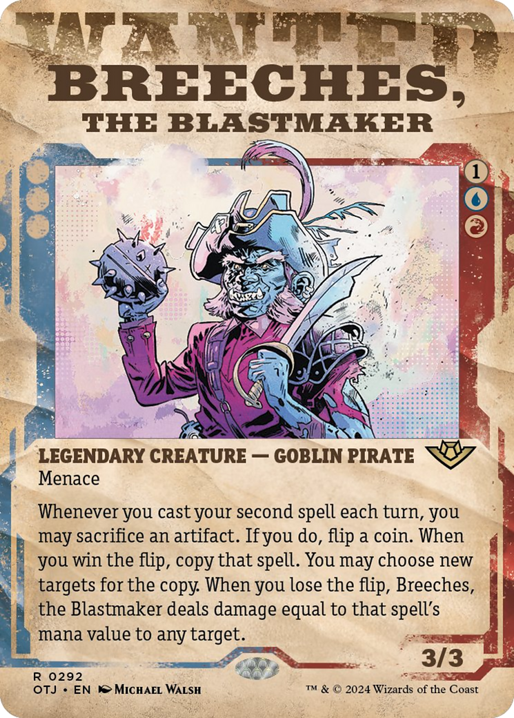Breeches, the Blastmaker (Showcase) [Outlaws of Thunder Junction] | GrognardGamesBatavia