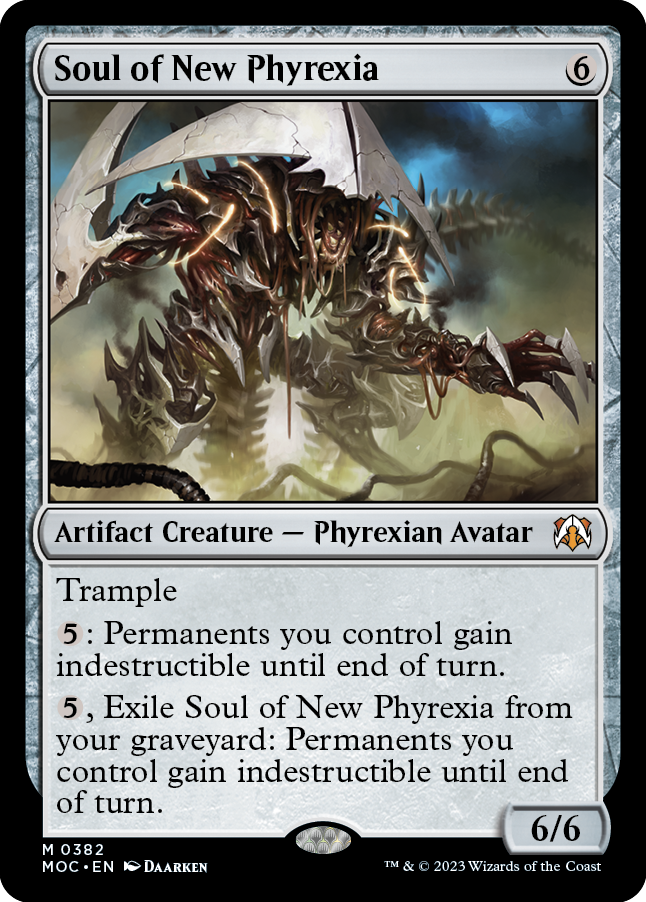 Soul of New Phyrexia [March of the Machine Commander] | GrognardGamesBatavia