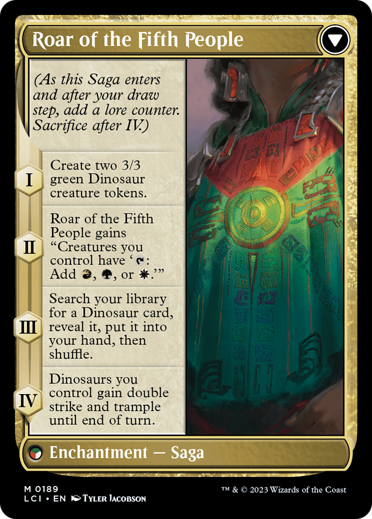 Huatli, Poet of Unity // Roar of the Fifth People [The Lost Caverns of Ixalan] | GrognardGamesBatavia