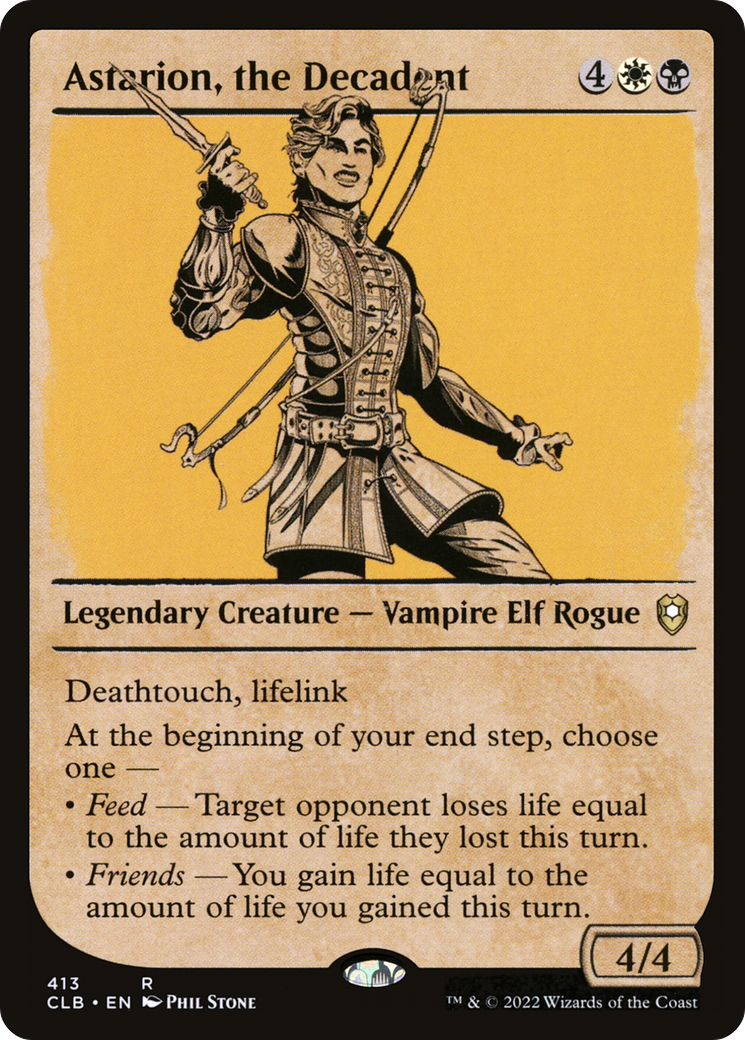 Astarion, the Decadent (Showcase) [Commander Legends: Battle for Baldur's Gate] | GrognardGamesBatavia