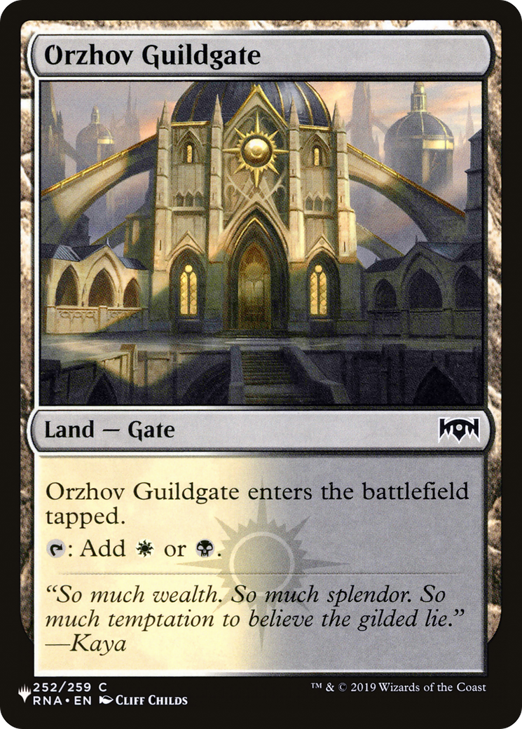 Orzhov Guildgate [The List] | GrognardGamesBatavia