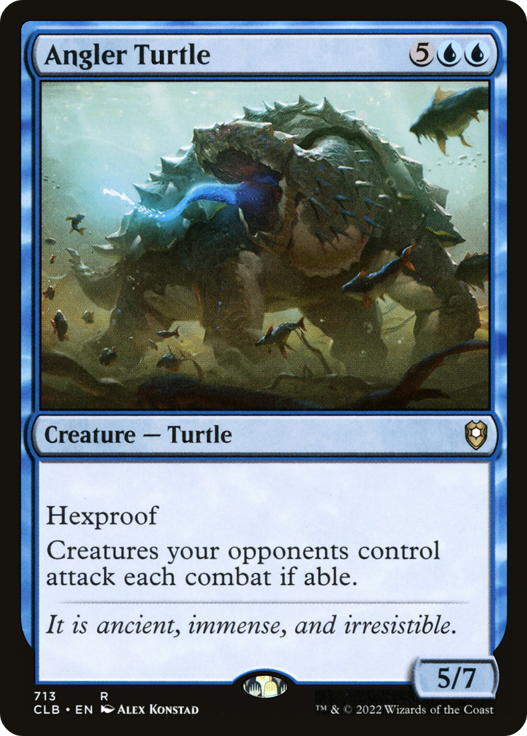 Angler Turtle [Commander Legends: Battle for Baldur's Gate] | GrognardGamesBatavia