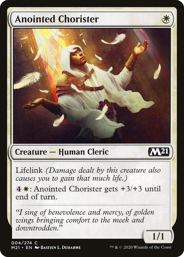 Anointed Chorister [Core Set 2021] | GrognardGamesBatavia