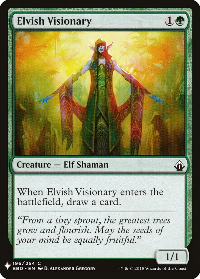 Elvish Visionary [Mystery Booster] | GrognardGamesBatavia