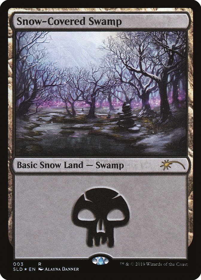 Snow-Covered Swamp (003) [Secret Lair Drop Series] | GrognardGamesBatavia